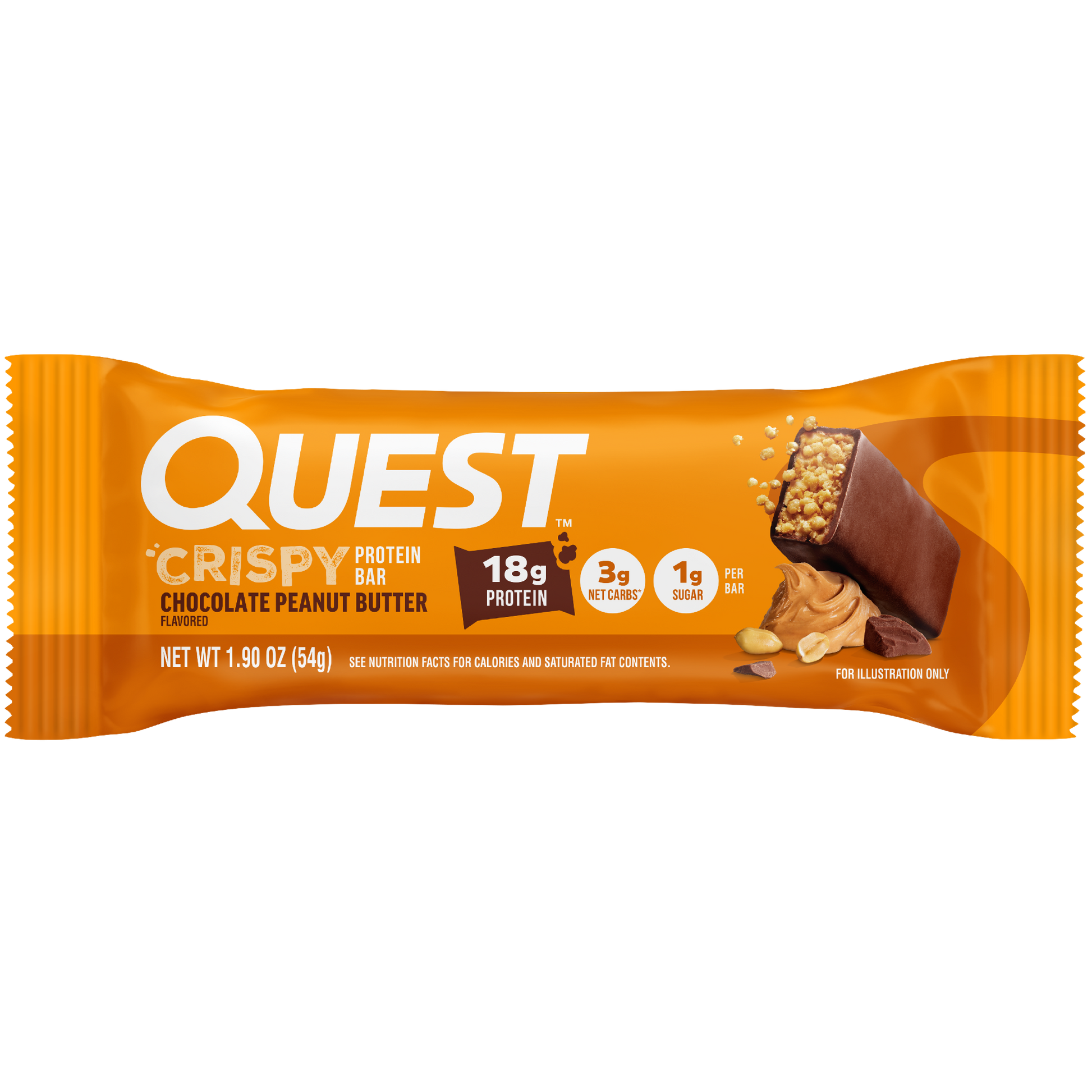 chocolate-peanut-butter-crispy-hero-protein-bars-x9 400094_QN_USA_Pkg_Crispy_ProteinBar_CPB_Wrapper_3D_Front_Force.png